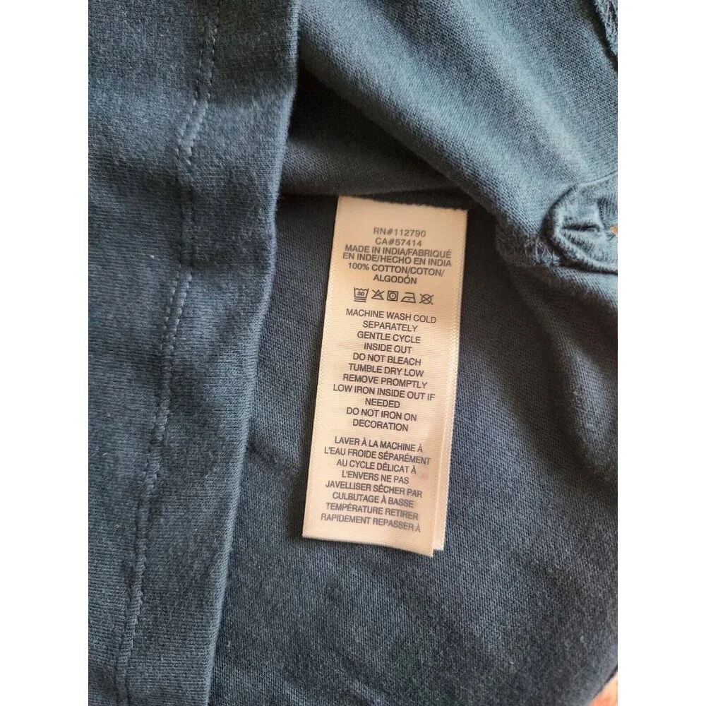 True Religion Polo Shirt Mens‎ Green Short Sleeve Collared Neck Classic Size M